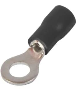 Ізольований наконечник e.terminal.stand.rv3.3,5.5.black 2.5-4 кв.мм, чорний, 100шт s1036045 E.NEXT