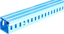 Короб пластиковий перфорований e.trunking.perf.stand.60.60, 60х60мм, блакитний 2м s13033024 E.NEXT