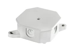 Коробка розподільча e.db.stand.r2.85x85x35K з клемником, 85х85х35 мм, IP 44, Р 2, зовнішня s027036 E.NEXT