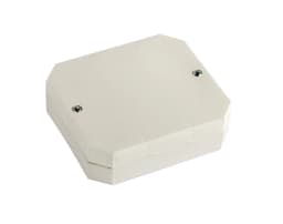 Коробка розподільча e.db.stand.r4.85x85x35K з клемником, 85х85х35 мм, IP 44, Р 4, зовнішня s027037 E.NEXT