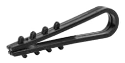 Дюбель ялинка 6 mm для круг. пров. e.metiz.dowel.fir.black.6, чорний 100 шт. E.NEXT m0080033