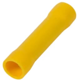 Гільза з'єднувальна ізольована e.splice.stand.rvt.5.yellow 4-6 кв.мм, жовта (в упаковці 100шт)