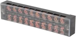 Клемна колодка захищена, 10 гр. e.tc.protect.25.10, 400V/25А, E.NEXT p056009
