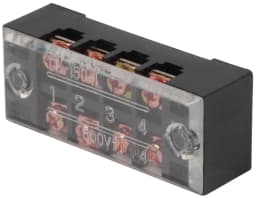 Клемна колодка захищена, 4 гр. e.tc.protect.100.4, 400V/100А, E.NEXT p056024
