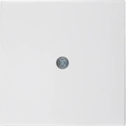 Панель розетки для виведення кабелю S.1 Berker 10198989 полярна білизна