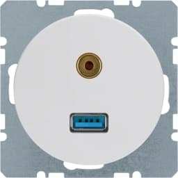 Розетка USB / 3.5мм аудіо, полярна білизна R.1, R.3, 3315392089