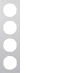Рамка 4-а алюміній/полярна білизна, R.3, 10142274