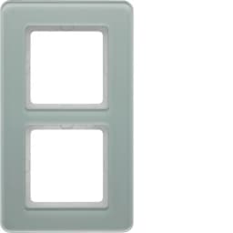 Рамка 2-а скло/полярна білизна Q.7, 10126079