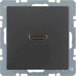 HDMI-розетка, антрацит, Q.1/Q.3 3315426086