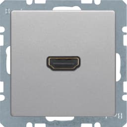 HDMI-розетка, підключення ззаду під кутом 90 град., алюміній, «Q.1»/«Q.3»/«Q7» 3315436084