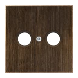 Панель розетки TV+R Jung ME2990TVAT, колір латунь, серія Antik