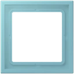 Рамка 1-местна LS ZERO JUNG LCZ981BF213 колір céruléen moyen (32032)