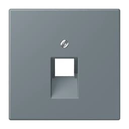 Накладка для комп’ютерної розетки UAE JUNG LC969-1UA251, колір gris 59