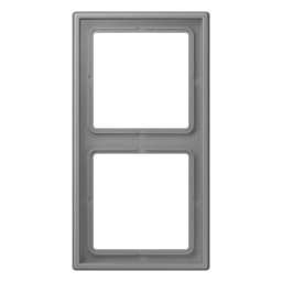 Рамка 2-постова Jung LS990 LC982203 з дюропласту, колір gris 31 (32011)