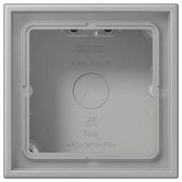 Коробка 1-постова накладного монтажу JUNG LC581A204 gris moyen (32012)
