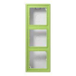 Коробка накладного монтажу 3-позиційна JUNG LC583A221 vert clair (32052)
