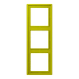Рамка 3-постова Jung LS990 LC983249 з дюропласту, колір vert olive vif
