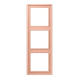 Рамка 3-постова Jung LS990 LC983231 дюропласт rose clair