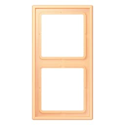 Рамка 2-постова Jung LS990 LC982258 дюропласт Terre Sienne Claire 59