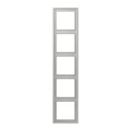 Рамка 5-постова Jung LS990 LC985205 дюропласт, gris clair 31 (32013)