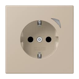 Розумна розетка з заземленням 250V/16A JUNG HOME Energy BTLC1521SE243, ombre naturelle claire (32142)