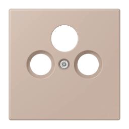 Накладка для SAT-TV розетки JUNG LC990SAT240 ombre brûlée claire, серія 32131