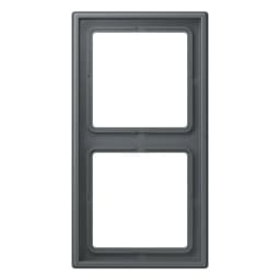 Рамка 2-постова Jung LS990 LC982202 з дюропласту, колір gris foncé 31 (32010)