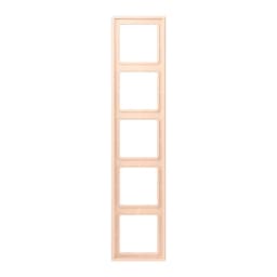 Рамка 5-постова Jung LS990 LC985228 з дюропласту, колір rose pâle (32091)