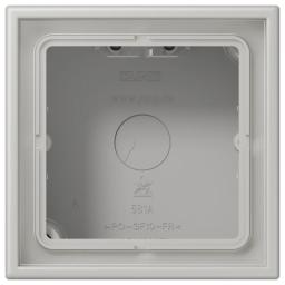 Коробка 1-постова накладного монтажу JUNG LC581A205 gris clair 31 (32013)