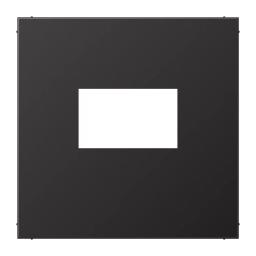 Панель для USB зарядного пристрою JUNG AL1969USBD Dark, накладна, темна