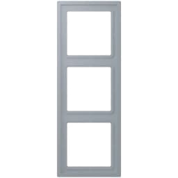Рамка 3-постова LS ZERO JUNG LCZ983BF257 gris clair 59 для електроустановок