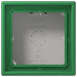 Коробка 1-постова накладного монтажу JUNG LC581A219 vert foncé (32050)