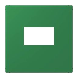 Накладка для USB зарядки JUNG LC1969USB219 vert foncé (32050) темно-сіра