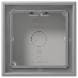 Коробка 1-полюсна накладного монтажу JUNG LC581A203 gris 31 (32011)