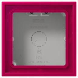 Коробка 1-постова накладного монтажу JUNG LC581A230 rouge rubia (32101)