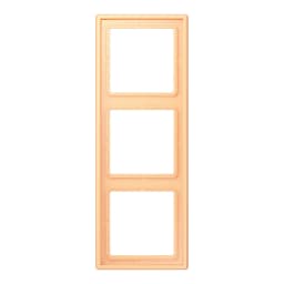 Рамка 3-постова Jung LS990 LC983258 з дюропласту, колір terre sienne claire 59