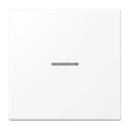 Клавіша 1-а з підсвічуванням Jung LS990KO5WWM білосніжний матовий