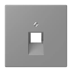 Накладка для комп’ютерної розетки UAE JUNG LC969-1UA203 gris 31 сіра