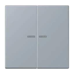Клавіша 2-а з підсвіткою JUNG LC995KO5257 gris clair 59 для електроустановок