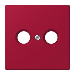 Накладка для TV розетки JUNG LC990TV229 rouge carmin, оригінальна серія 32100