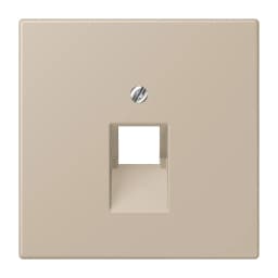 Накладка для комп’ютерної розетки UAE JUNG LC969-1UA243 ombre naturelle claire (32142)