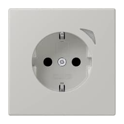 Розумна розетка з заземленням 250V/16A JUNG HOME BTLC1521S205, gris clair 31 (32013)