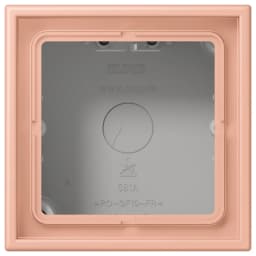 Коробка 1-полюсна накладного монтажу JUNG LC581A231 rose clair (32102)