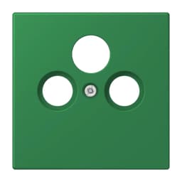 Накладка для SAT-TV розетки JUNG LC990SAT219 vert foncé, темно-сіра, оригінал