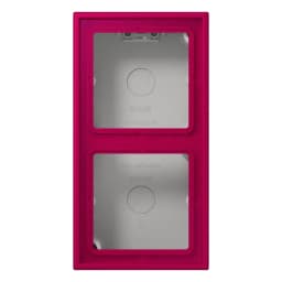 Коробка накладного монтажу 2-позиційна JUNG LC582A230 rouge rubia (32101)
