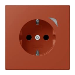 Розумна розетка з заземленням 250V/16A JUNG HOME Energy BTLC1521SE232, l'ocre rouge (32110)