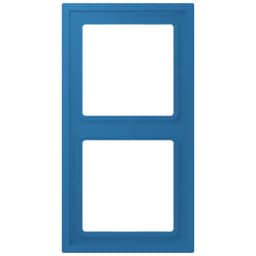 Рамка 2-постова LS ZERO JUNG LCZ982BF211 bleu céruléen 31 (32030)