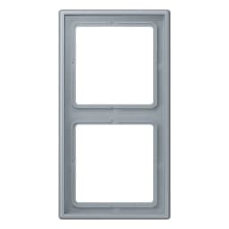Рамка 2-постова Jung LS990 LC982257 дюропласт gris clair 59