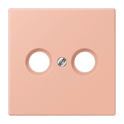 Накладка для TV розетки JUNG LC990TV231 rose clair, серія 32102