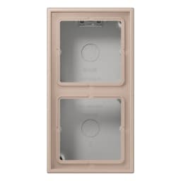 Коробка накладного монтажу 2-постова JUNG LC582A240 ombre brûlée claire